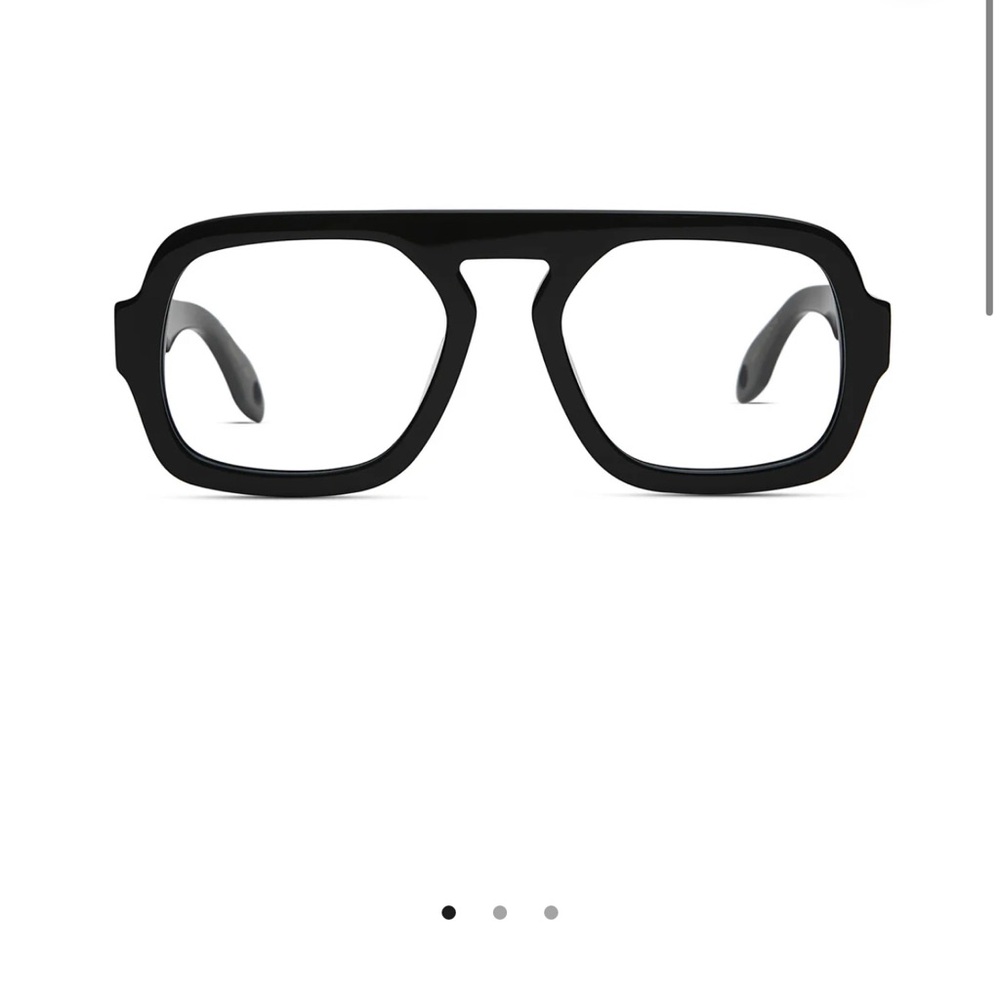 Elisa Johnson Black Jane Optical Glasses Blue Light